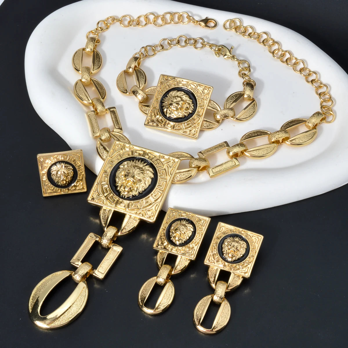 Zentiq Heritage Bloom Gold Plated Set