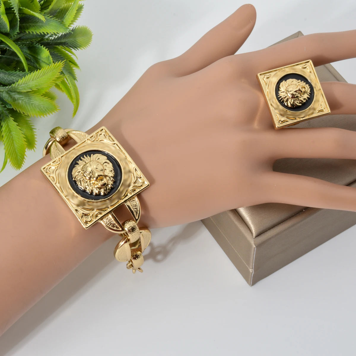 Zentiq Heritage Bloom Gold Plated Set