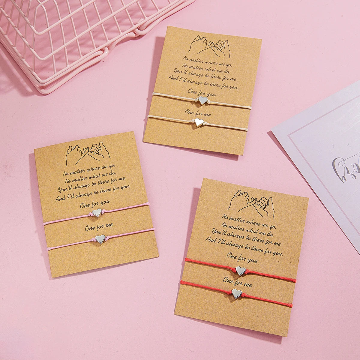 Ami Friendship Bracelets (Set of 2)